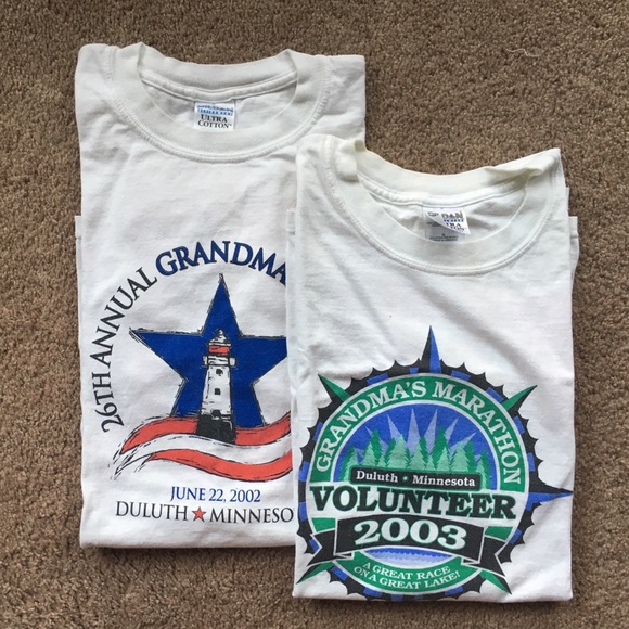 Vintage Other - Vintage Grandma’s Marathon Volunteer T-shirts